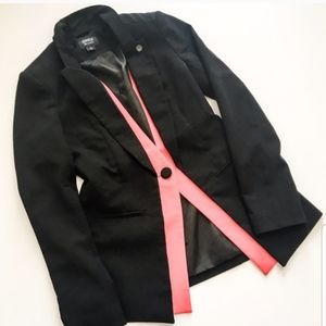 Pink and Black Blazer